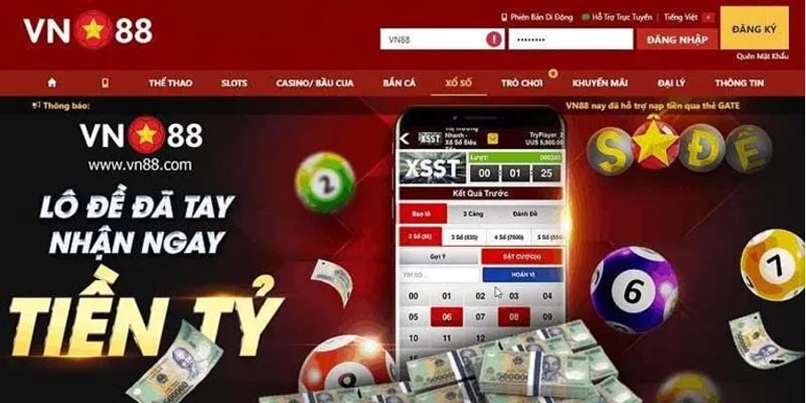 VN88 - Cá cược trực tuyến văn minh, hiện đại cho bet thủ Việt