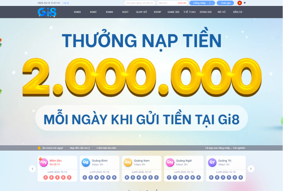 GI8 - Nhà cái giải trí sở hữu nhiều sản phẩm chất lượng nhất hiện nay